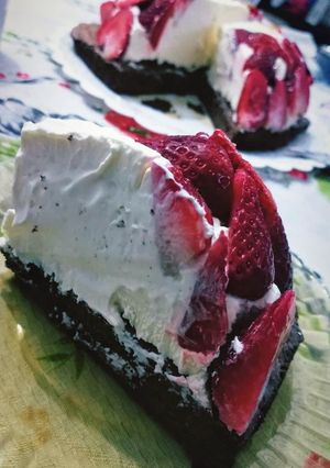Una foto de 🍫Brownitilla con Crema Marcaspone😋