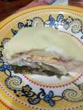 Lasagna de pencas/tallos de acelga