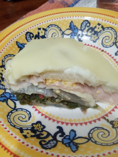 Una foto de Lasagna de pencas/tallos de acelga