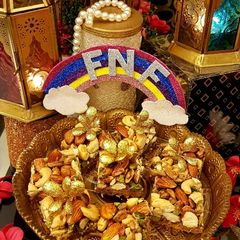 A picture of Dry fruits kunafeh.