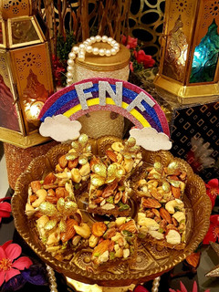 A picture of Dry fruits kunafeh.
