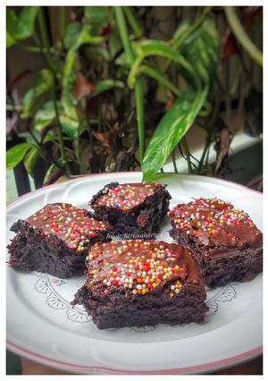 Foto resep Shiny Chocolate Brownies