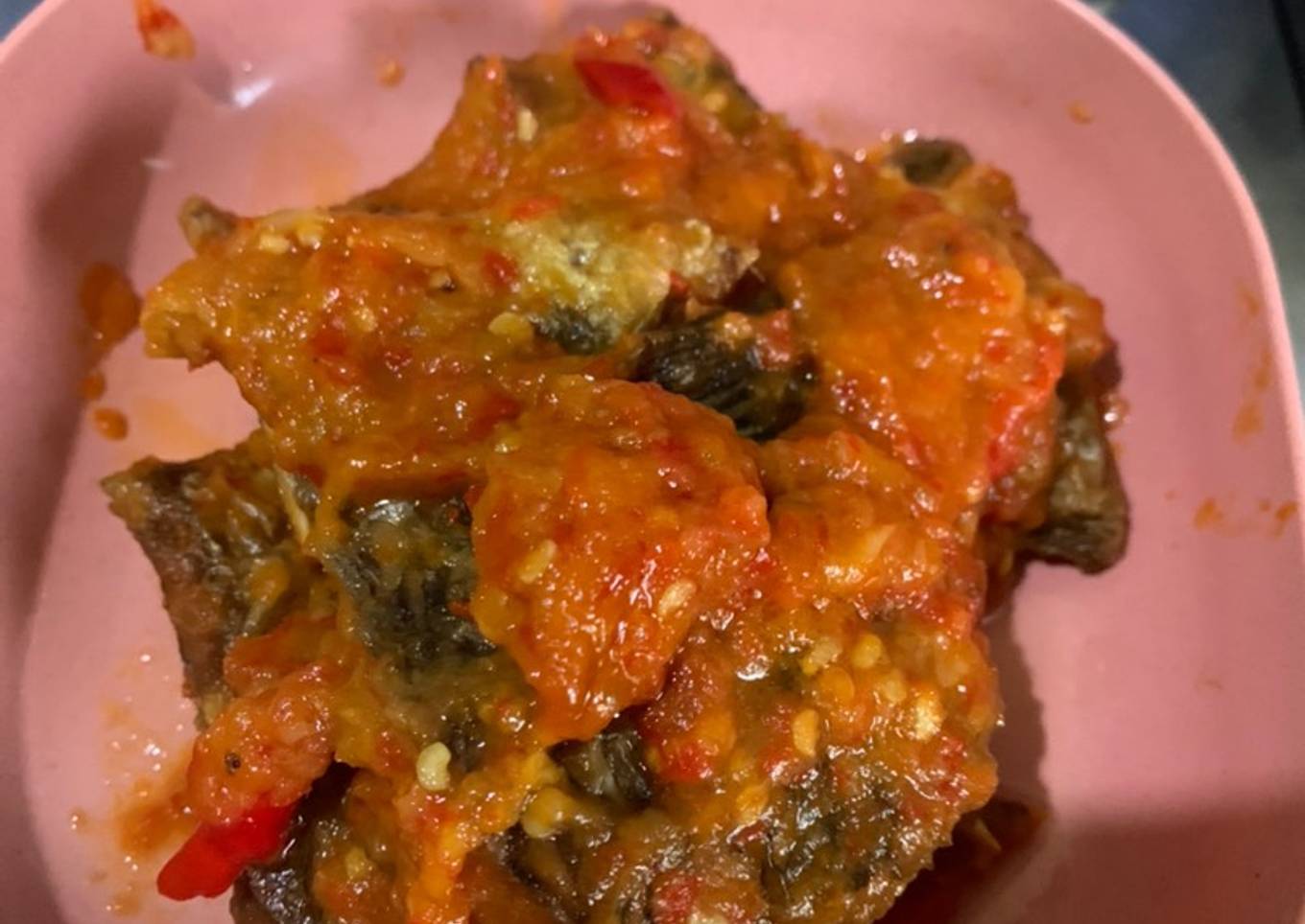Nila sambel tempoyak