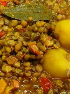 Una foto de Lentejas guisadas