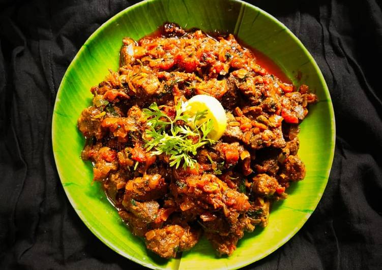 Recipe of Super Quick Homemade Chicken Liver Sukka