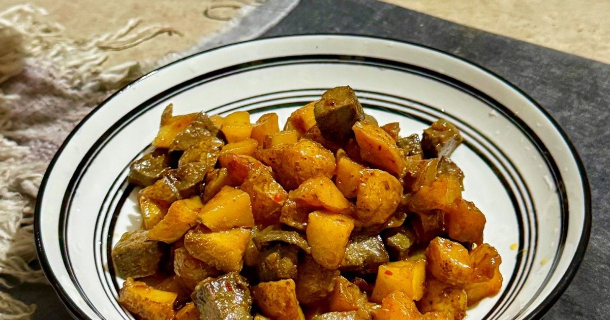 Sambel Goreng Kentang Hati Sapi