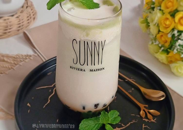 Resep Boba Milk Tea with Cheese😋👌 oleh dapoer_ummu4A ...