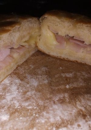 Una foto de Pancitos rellenos hechos al sartén !!