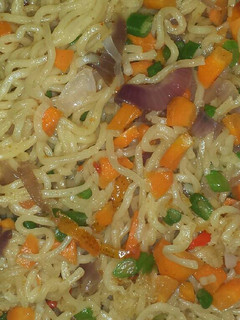 A picture of Veggie noodles.