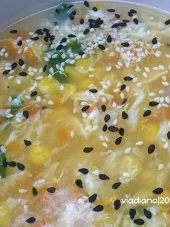 Foto resep Chinese Corn Soup KW