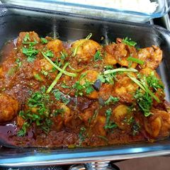 A picture of Prawn masala.