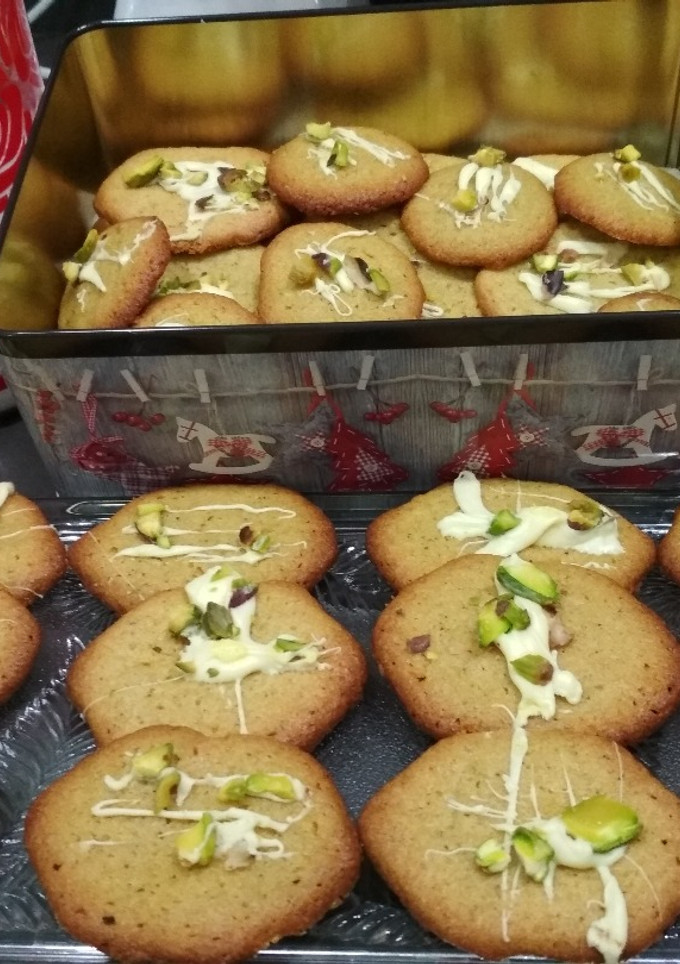 Una foto de Galletas de pistachos