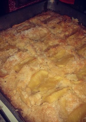 Una foto de Queque de manzana