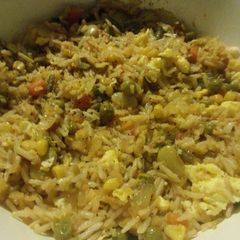 A picture of Vegetable fried rice.