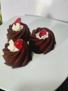 Foto resep (1). Brownies mini cuma 1 telur