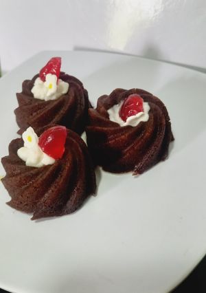Foto resep (1). Brownies mini cuma 1 telur
