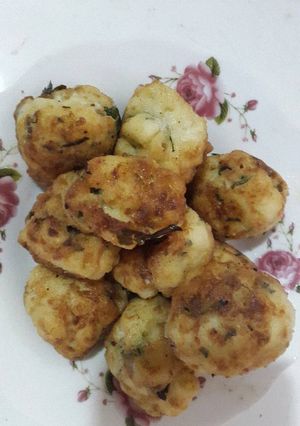 صورة لوصفة كرات المعكرونة المقرمشة