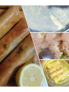 صورة لوصفة بوراك بحشوة دجاج والجبن