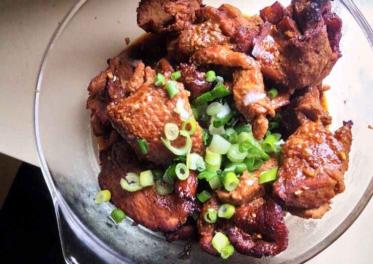 Get Lunch of Asian Fusion Air-Fried Pork