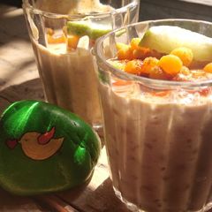 A picture of Boondi Raita.