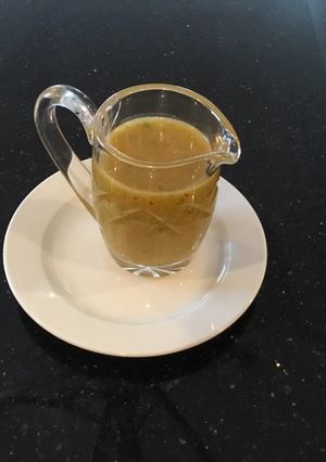 A picture of Spicy Hot Pepper Jelly Dressing.