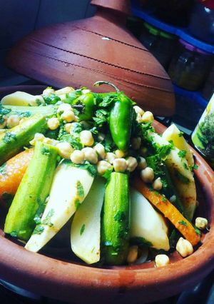 A picture of Moroccan Vegetable Tagine.