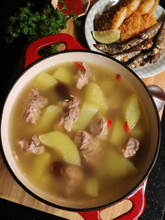 《燉一鍋好湯》青木瓜排骨湯 的食譜成品照片