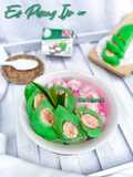 Es Pisang Ijo Khas Makassar Sulawesi Selatan