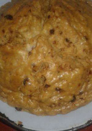 A picture of Steamed pudding cake.