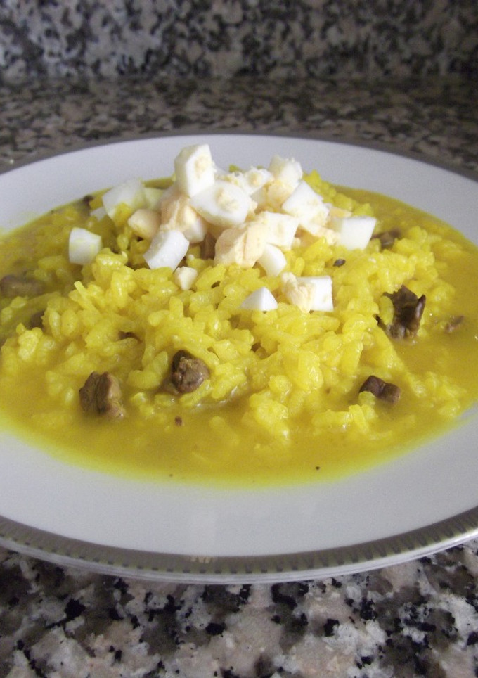 Una foto de Sopa de menudillos