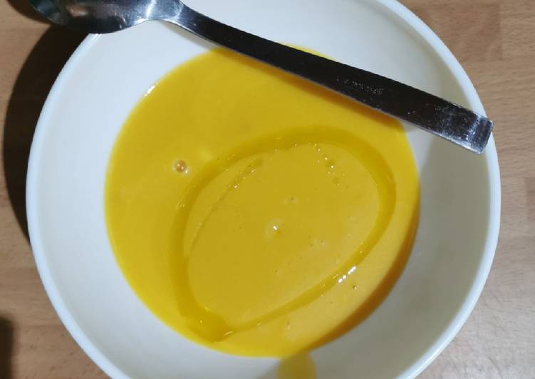 Crema de calabaza al gusto Gluten free