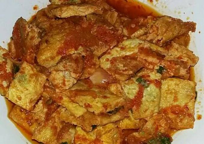 Cara Buat Sambal lado telur dadar Irit Untuk Jualan