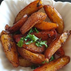 A picture of Potatoe wedges#4week challenge# charity challenge.