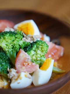 鮪魚醬汁沙拉 的食譜成品照片