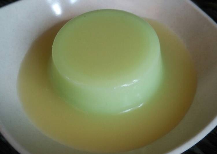 Puding susu vla nanas