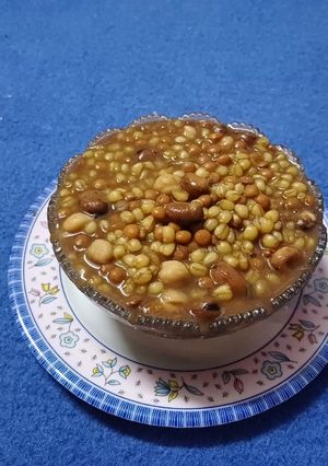 عکسی از دستور خوراک حبوبات ودانهای پخته شده