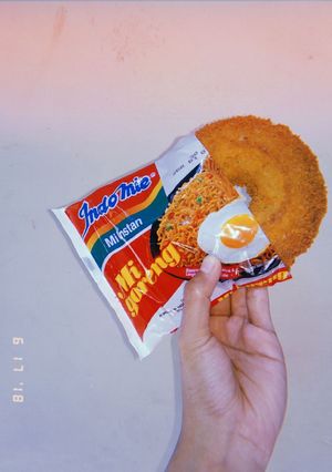 Foto resep Donat Indomie