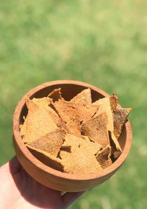 Una foto de 🌻🌱Nachos veganos 🌱🌻