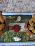 Potato samolina fingers