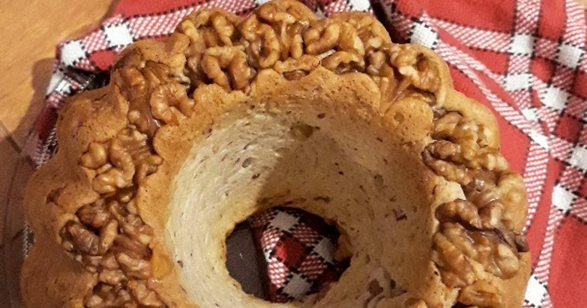 ☆Kouglof Noix et Lardons☆ de Au Rèl Cookpad