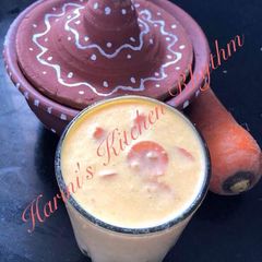 A picture of #5ingredients CARROT KHEER.
