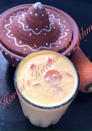 A picture of #5ingredients CARROT KHEER.