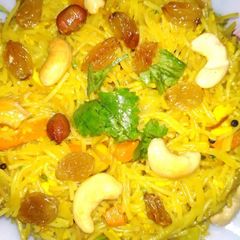 A picture of Vermicelli /sevai upma.