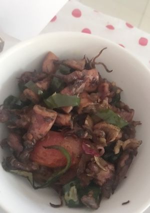 Foto resep Cumi Asin Cabe Ijo