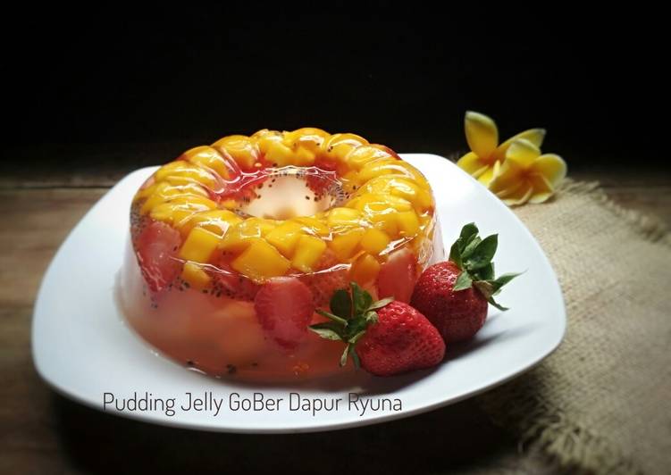 Pudding Jelly GoBer (Mango Strawberry)