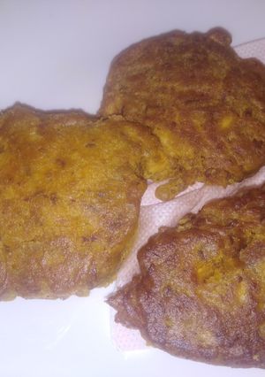 A picture of Chicken pancakes.
