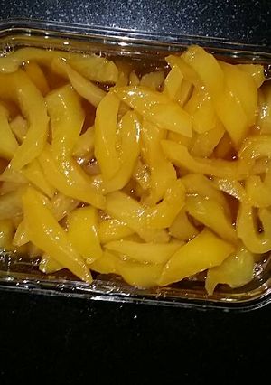 Una foto de Dulce de papayuela