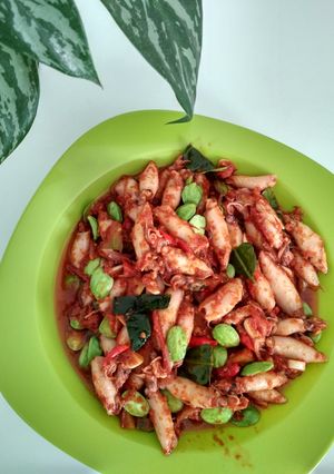 Foto resep Cumi sambel pete