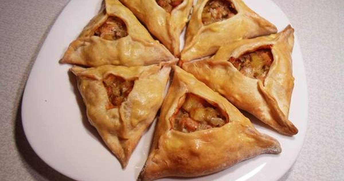 Чебуреки - крымскотатарские пирожки (Chebureks - Crimean Tatar Meat Pies) - Вкусные заметки