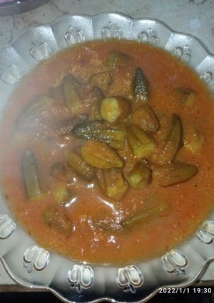 صورة لوصفة البامية